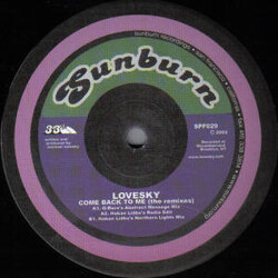 Lovesky Come Back To Me (The Remixes) VINYL 12" USED