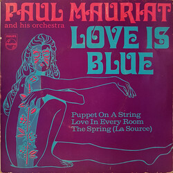 Paul Mauriat And His Orchestra Love Is Blue USED VINYL 7INCH 45 RPM EP