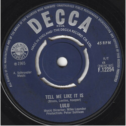 Lulu Tell Me Like It Is USED VINYL 7INCH 45 RPM SINGLE