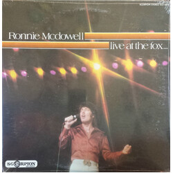 Ronnie McDowell Live At The Fox... Vinyl LP USED