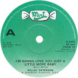 Kellee Patterson I'm Gonna Love You Just A Little More Baby USED VINYL 7INCH 45 RPM SINGLE