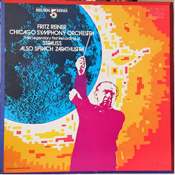 Richard Strauss / Fritz Reiner / Chicago Symphony Orchestra Their Legendary First Recording Of Strauss Also Sprach Zarathustra Vinyl LP USED