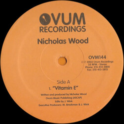 Nicholas Wood Vitamin E VINYL 12" USED
