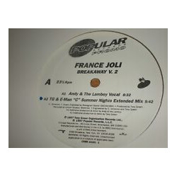 France Joli Breakaway V. 2 VINYL 12" USED