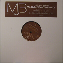 Mary J. Blige We Ride (I See The Future) USED VINYL 12INCH 33 S RPM PROMO