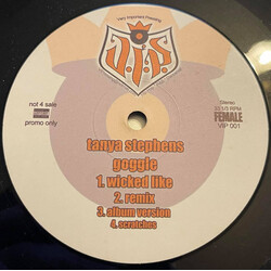 Tanya Stephens / Jay-Z / Merciless / Beenie Man Goggle USED VINYL 12INCH 33 S RPM PROMO UNOFFICIAL RELEASE