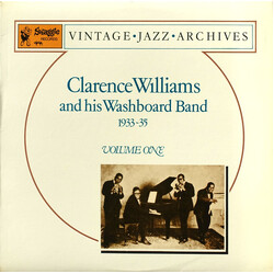 Williams' Washboard Band 1933~35 Volume One Vinyl LP USED