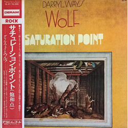 Darryl Way's Wolf Saturation Point Vinyl LP USED