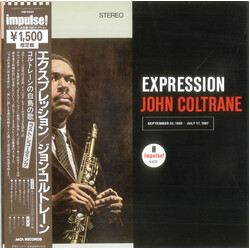 John Coltrane Expression Vinyl LP USED