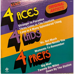 The Four Aces / The Four Lads / The Four Preps 4 Aces -- 4 Lads -- 4 Preps - Original Artists Vinyl LP USED