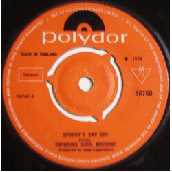 Swinging Soul Machine Spooky's Day Off USED VINYL 7INCH 45 RPM