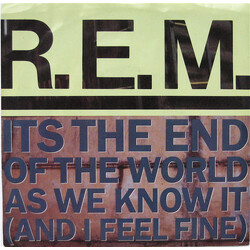 R.E.M. Its The End Of The World As We Know It (And I Feel Fine) USED VINYL 7INCH 45 RPM SINGLE REISSUE