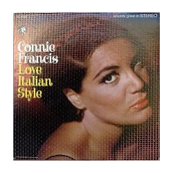 Connie Francis Love Italian Style Vinyl LP USED