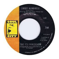 The Fifth Dimension Sweet Blindness USED VINYL 7INCH 45 RPM SINGLE