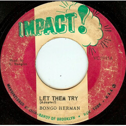 Bongo Herman Let Them Try USED VINYL 7INCH SINGLE