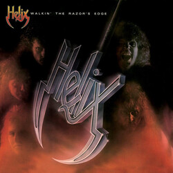 Helix (3) Walkin' The Razor's Edge Vinyl LP USED