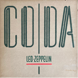 Led Zeppelin Coda Vinyl LP USED