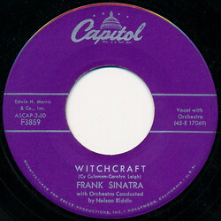 Frank Sinatra Witchcraft USED VINYL 7INCH 45 RPM SINGLE