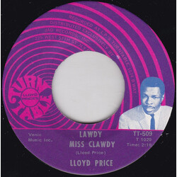 Lloyd Price Lawdy Miss Clawdy / Little Volcano VINYL 7" USED