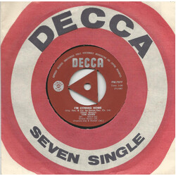 Tom Jones I'm Coming Home USED VINYL 7INCH SINGLE