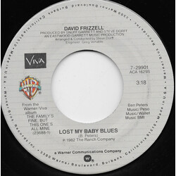 David Frizzell Lost My Baby Blues USED VINYL 7INCH 45 RPM SINGLE