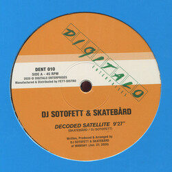 Skatebård / DJ Sotofett / Phillip Lauer Decoded Satellite / Privat & Scharf USED VINYL 12INCH 45 RPM