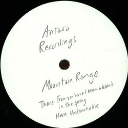 Mountain Range (2) From You Have I Been Absent In The Spring USED VINYL 12INCH 45 RPM