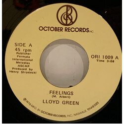 Lloyd Green Feelings / Stainless Steel USED VINYL 7INCH SINGLE