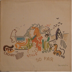 Crosby, Stills, Nash & Young So Far Vinyl LP USED
