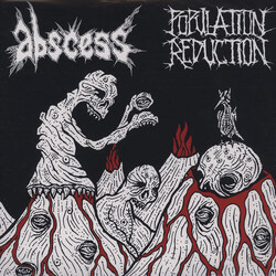 Abscess (2) / Population Reduction Abscess / Population Reduction Vinyl LP USED