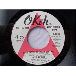 Little Richard Don't Deceive Me (Please Don't Go) Vinyl 7" USED