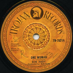 Bob Andy One Woman USED VINYL 7INCH 45 RPM