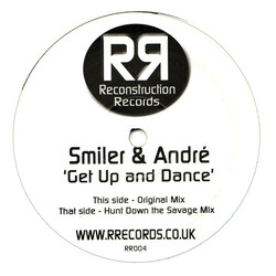 Smiler & André Get Up And Dance VINYL 12" USED