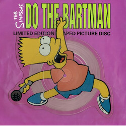 The Simpsons Do The Bartman USED VINYL 7INCH PICTURE DISC SHAPE LIMITED EDITION