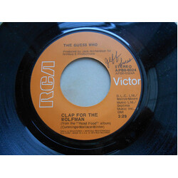 The Guess Who Clap For The Wolfman / Road Food Vinyl USED