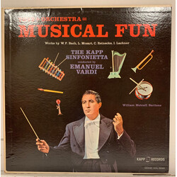 Emanuel Vardi / The Kapp Sinfonietta / William Metcalf Toys + Orchestra = Musical Fun Vinyl LP USED