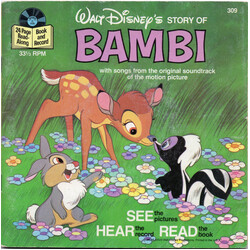 Unknown Artist Walt Disney's Story Of Bambi USED VINYL 7INCH 33 S RPM REISSUE MONO