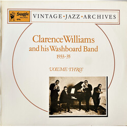 Williams' Washboard Band 1933~35 Volume Three Vinyl LP USED