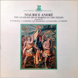 Maurice André / The Academy Of St. Martin-in-the-Fields Maurice André & The Academy Of St. Martin In The Fields Interpretent H.Purcell - T.Albinoni - 