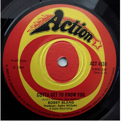 Bobby Bland Gotta Get To Know You USED VINYL 7INCH 45 RPM SINGLE