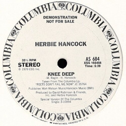 Herbie Hancock Knee Deep / Doin' It USED VINYL 12INCH 33 S RPM PROMO