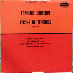 François Couperin / Hugues Cuénod / Gino Sinimberghi / Franz Holetschek / Richard Harand Leçons De Ténèbres (Complete) Vinyl LP USED