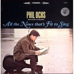 Phil Ochs All The News That's Fit To Sing Vinyl LP USED