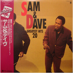 Sam & Dave Greatest Hits 20 Vinyl LP USED