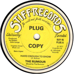The Rumour Emotional Traffic Vinyl USED