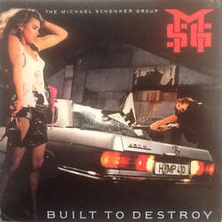 The Michael Schenker Group Built To Destroy Vinyl LP USED
