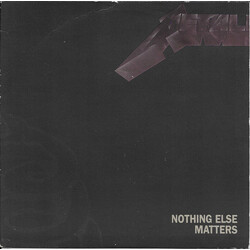 Metallica Nothing Else Matters USED VINYL 7INCH 45 RPM SINGLE