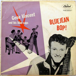 Gene Vincent & His Blue Caps Bluejean Bop! Vinyl LP USED