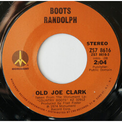 Boots Randolph Old Joe Clark USED VINYL 7INCH 45 RPM SINGLE STYRENE