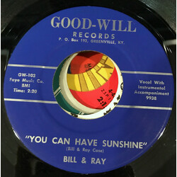Bill & Ray Parable Of The Vine / You Can Have Sunshine USED VINYL 7INCH 45 RPM